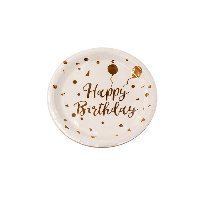 PARTY PAPER PLATE 23CM - 10PCS