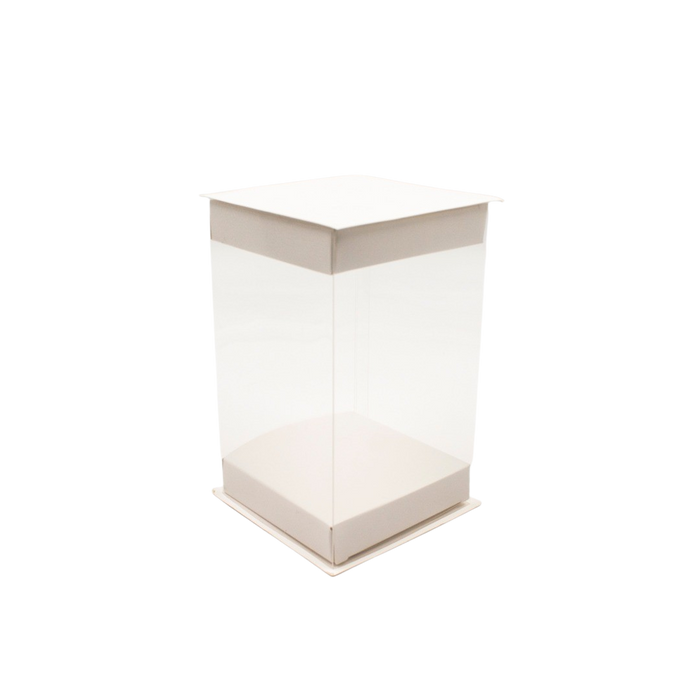 PAPER CANDY BOX PVC 50PCS 10X10X11.5