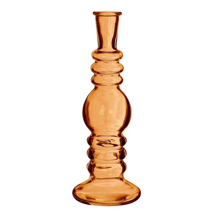FLORENCE VASE CANDLE H23X8.5 AMBER