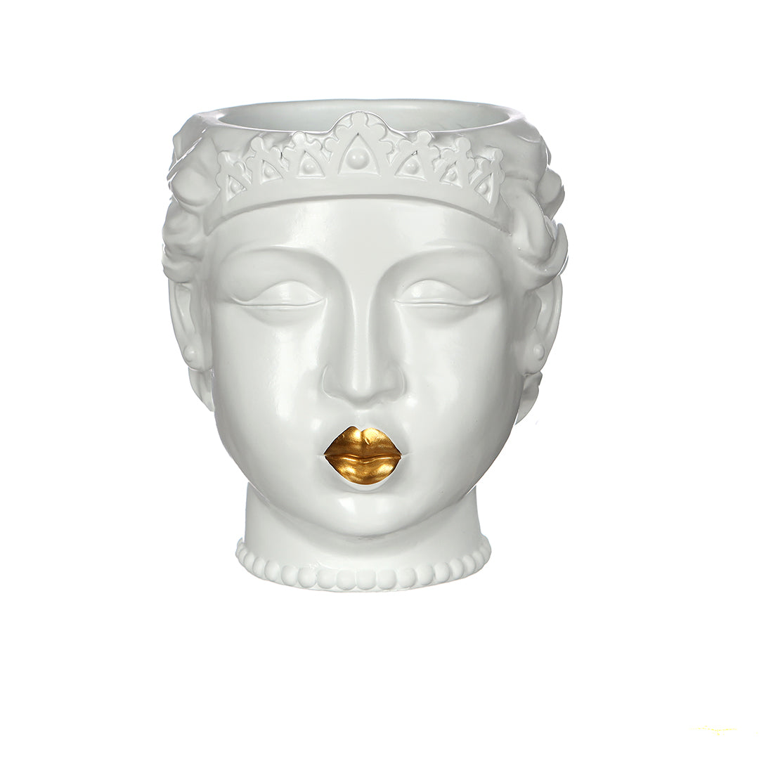 CERAMIC QUEEN 14.5 X 16.5CM