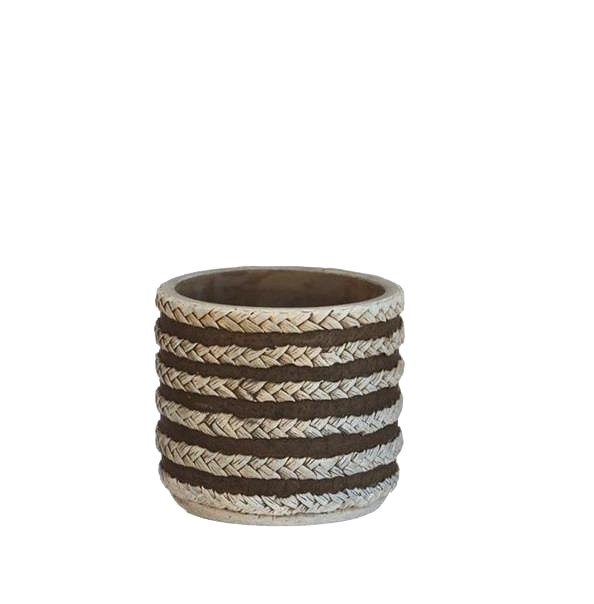 POT RAF 8.5X7.5HCM GREY