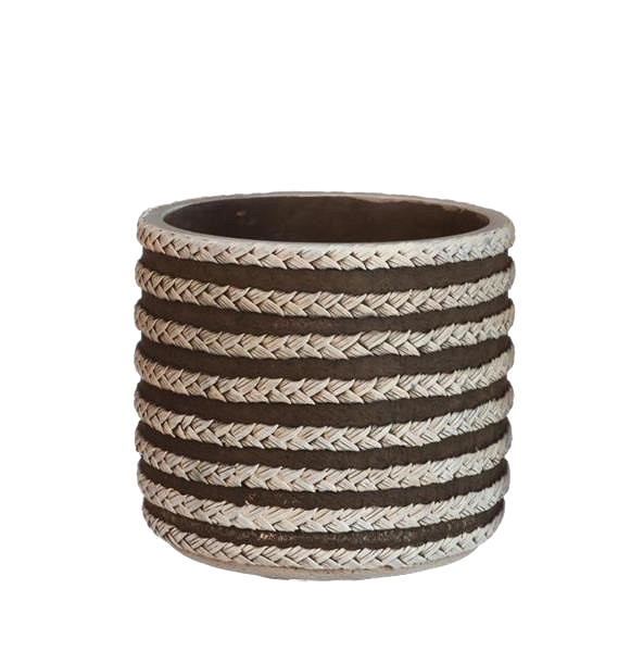 POT RAF 14X12.5HCM GREY