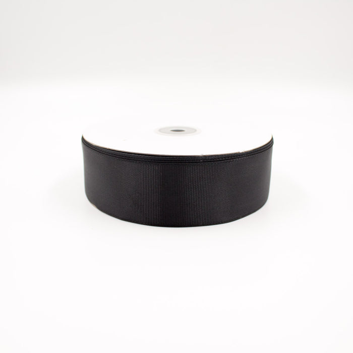 GROSGRAIN RIBBON BLACK 38X50M