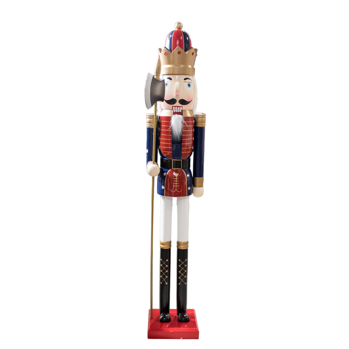 NUTCRACKER RED/BLUE/WHITE 120CM