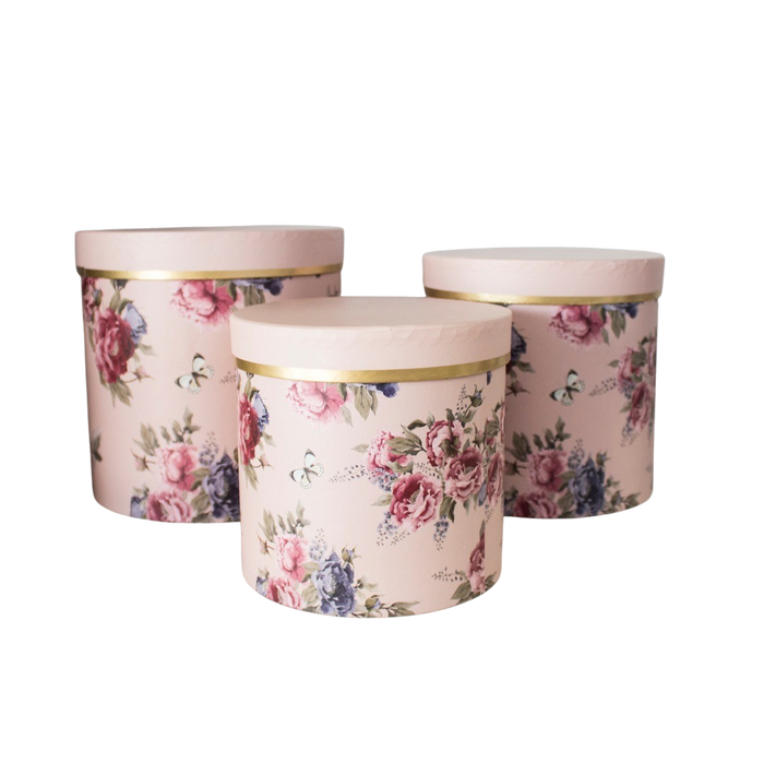 PAPER BOX S/3 PINK
