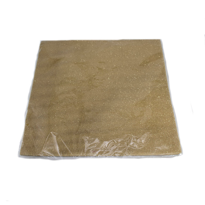 FABRIC SHEET 45X45CM 50PCS GOLD