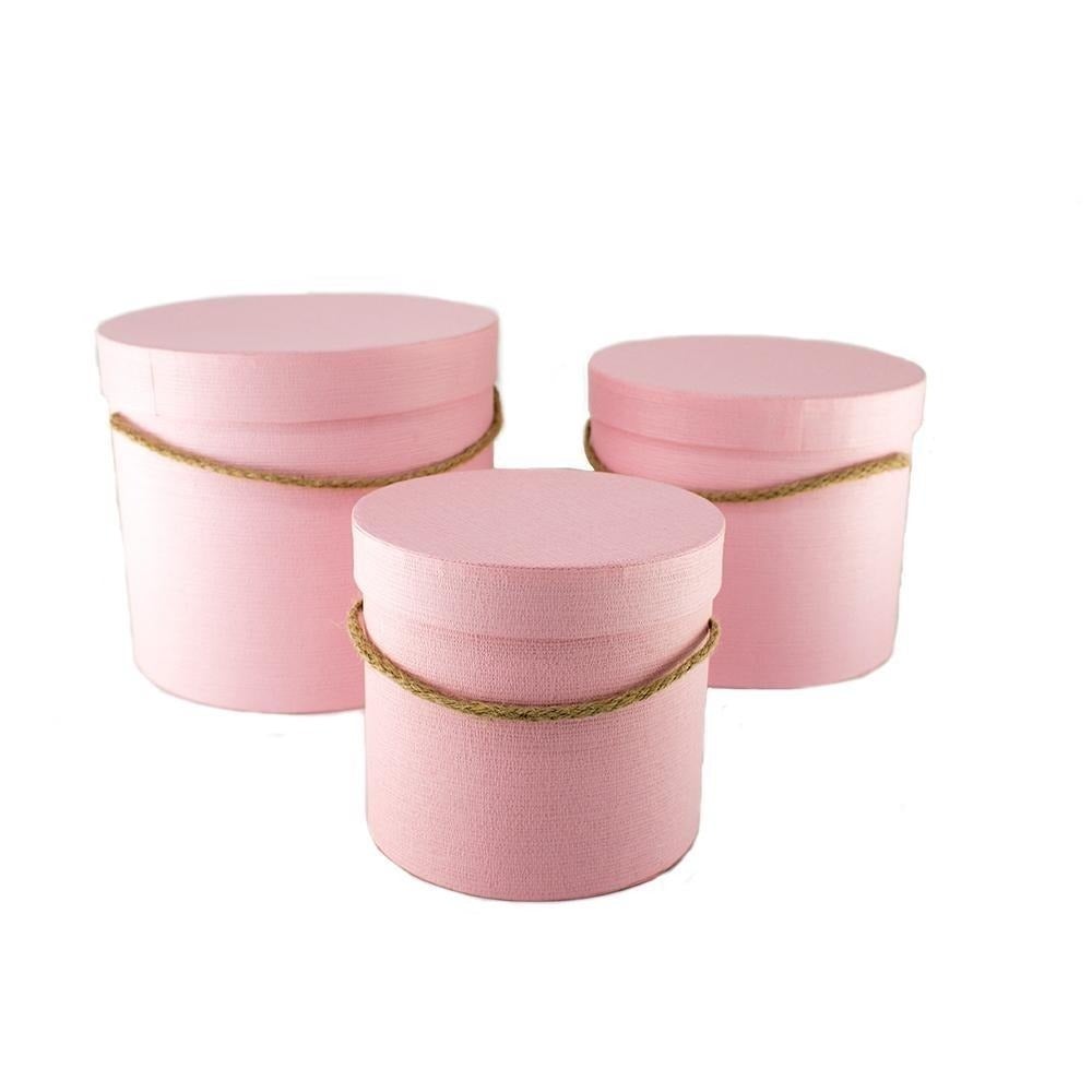 PAPER BOX PINK S/3