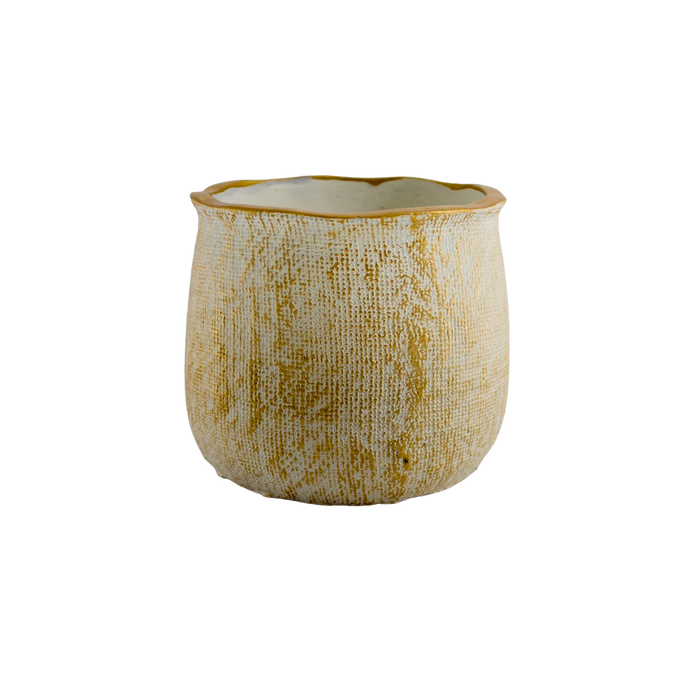 POT GOLD 15X13CM