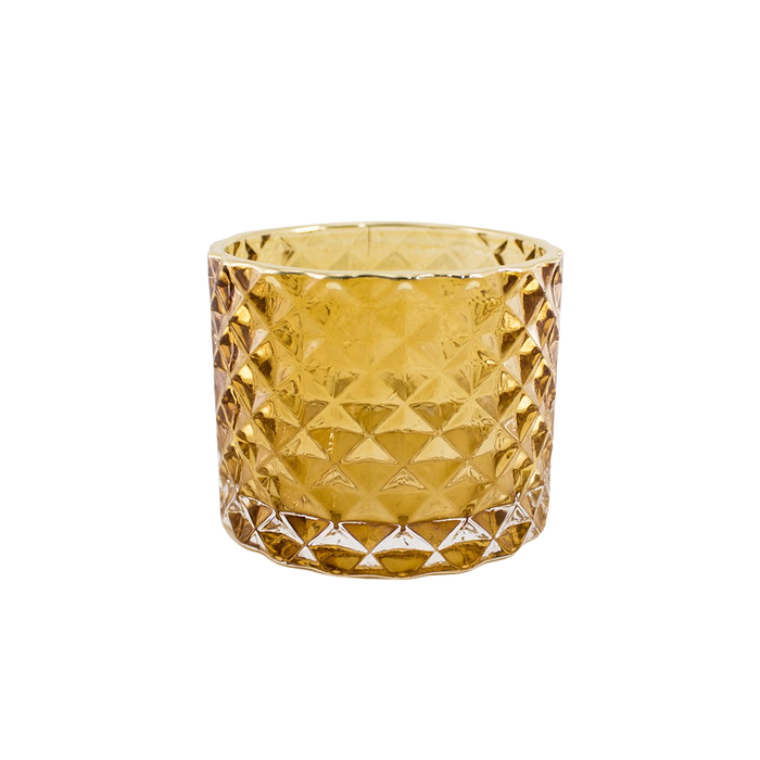 GLASS CANDLE HOLDER 5.5x6CM