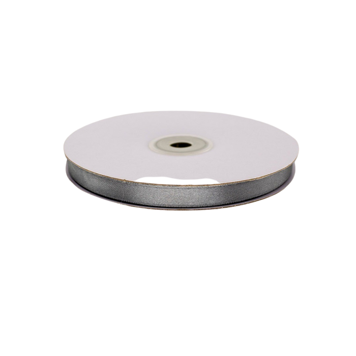 SATIN RIBBON GREY 15MMX50M