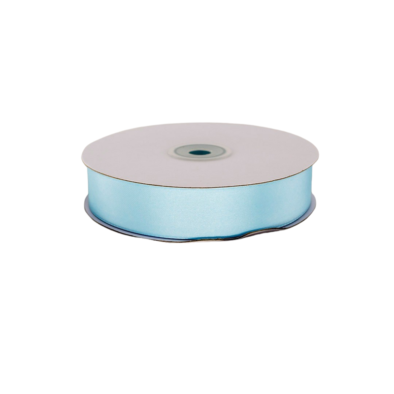 SATIN RIBBON L. BLUE 25MX50M