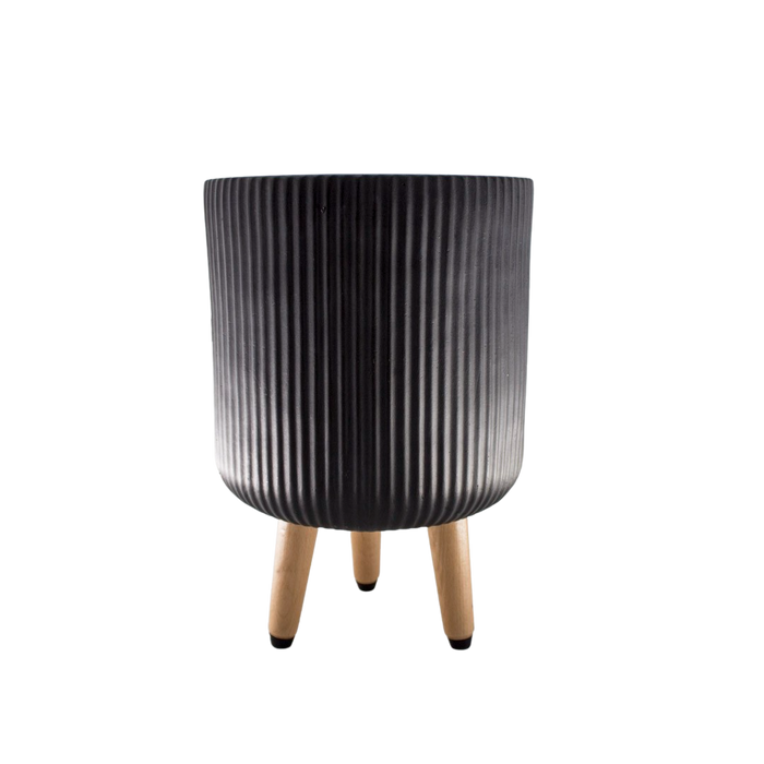 FIBER CLAY POT 30.5X30.5X46CM