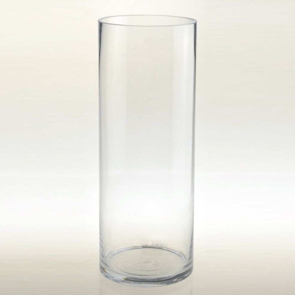 GLASS CYLINDER 15X80CM