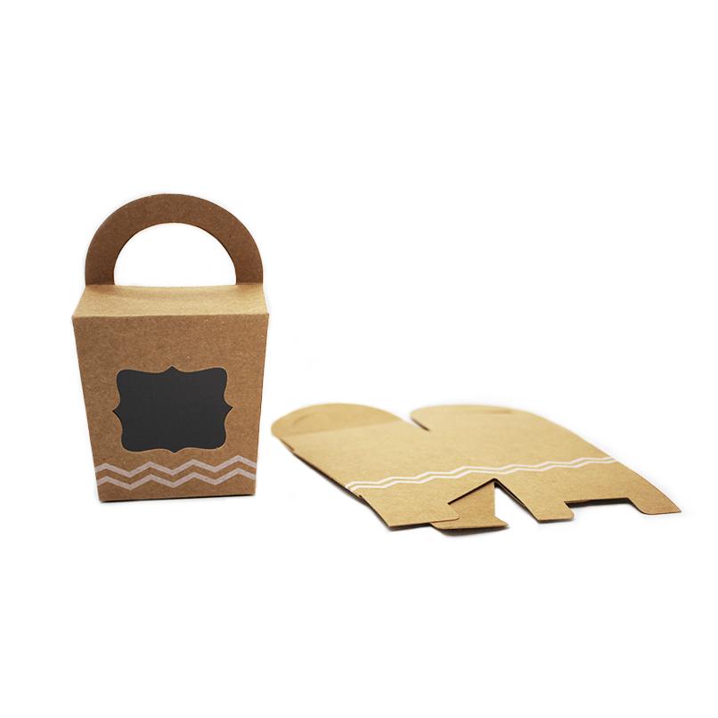 Cup cake boxes 12pcs 6.5x7.5x7.5cm - Deventor
