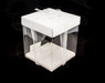 Paper box with pvc 12x12x14cm - Deventor