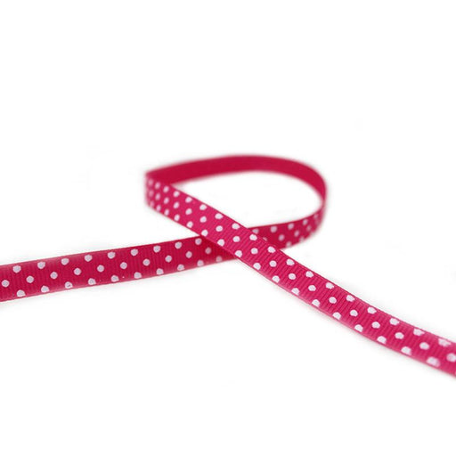 Ribbon grosgrain dot 9mm x 50m - Deventor