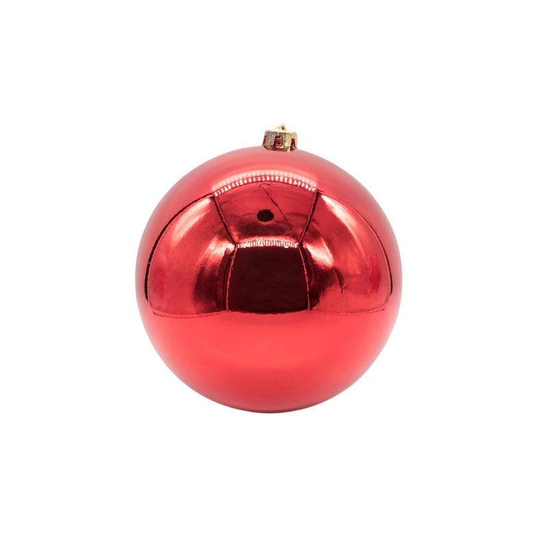 X-MAS BALL RED 20CM