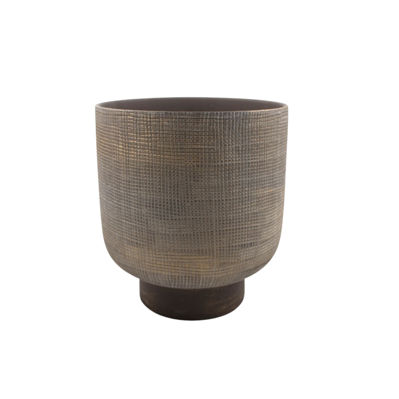 POTTERY POT H37.5X33.5CM