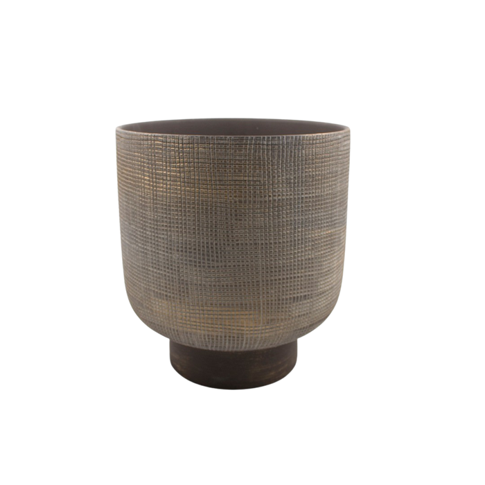 POTTERY POT H37.5X33.5CM