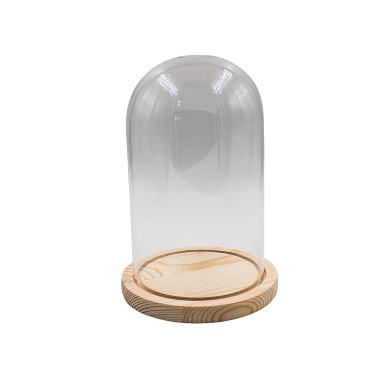 GLASS DOME 12X20CM