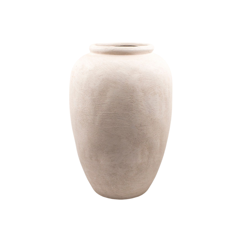 POTTERY VASE H38X25CM