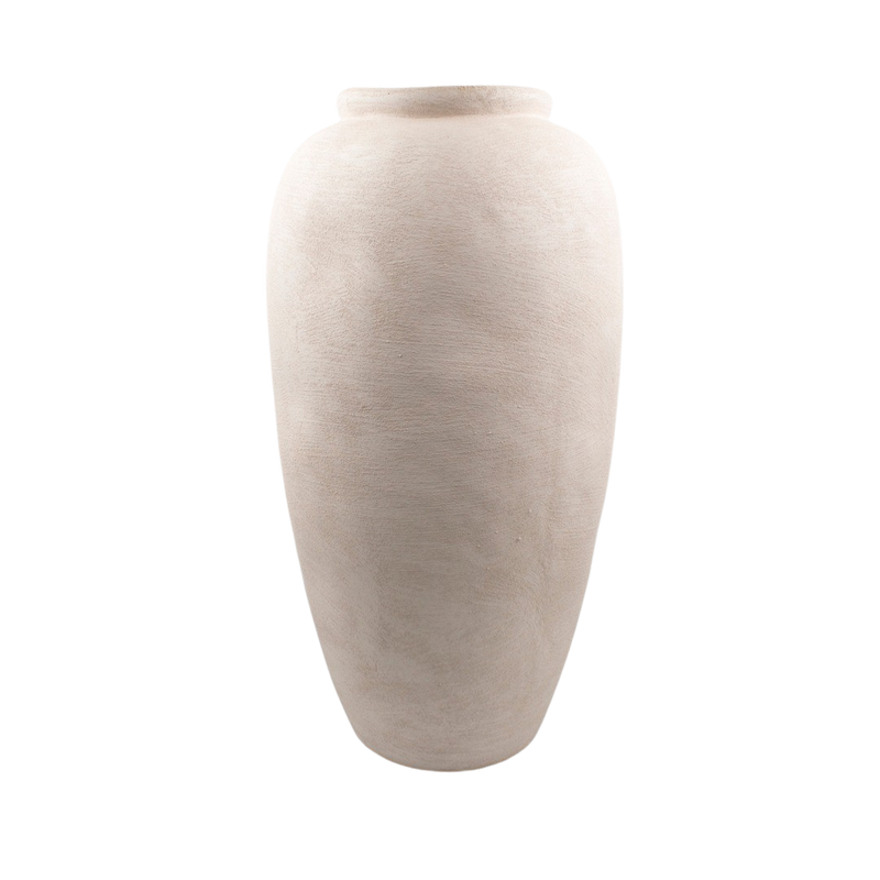 POTTERY VASE H49X25CM