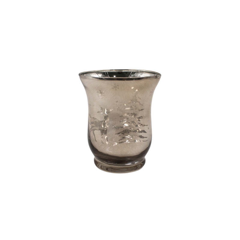 Christmas Candle Holder 9cm