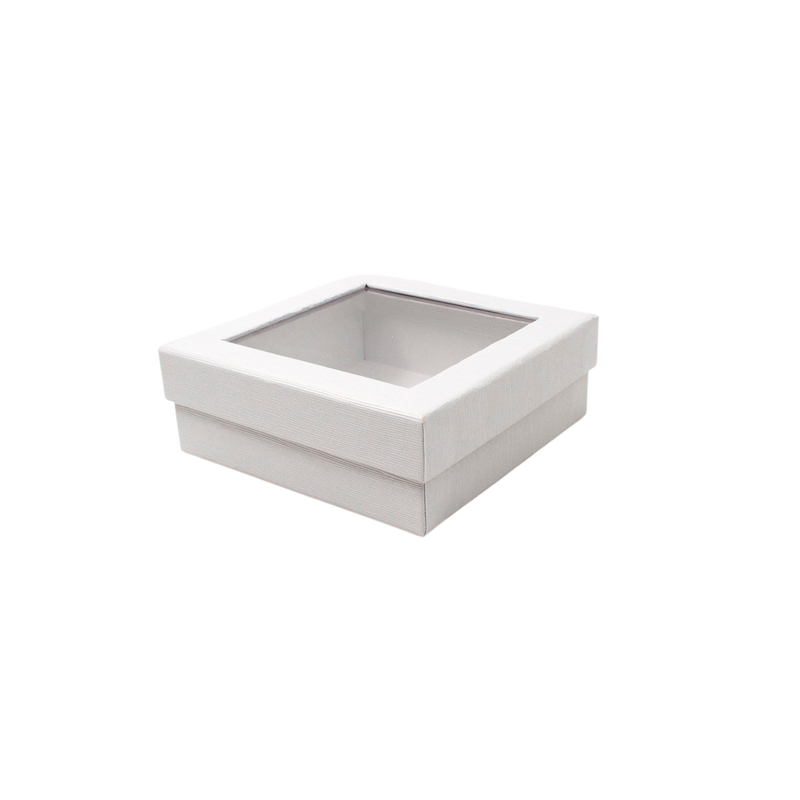 BOX WHITE 8.5X8.5X4.5CM Deventor