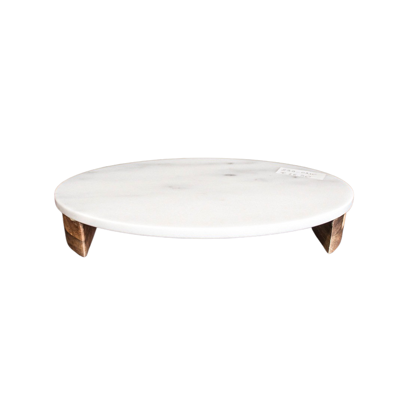 MARBLE TRAY STAND 30X20X5CM