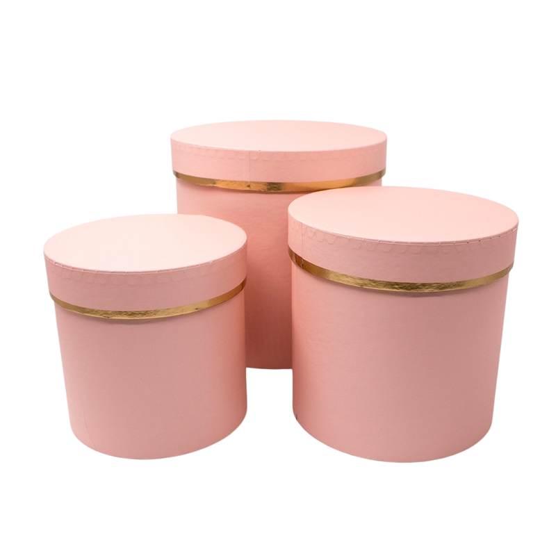 BOX SET OF 3 PINK