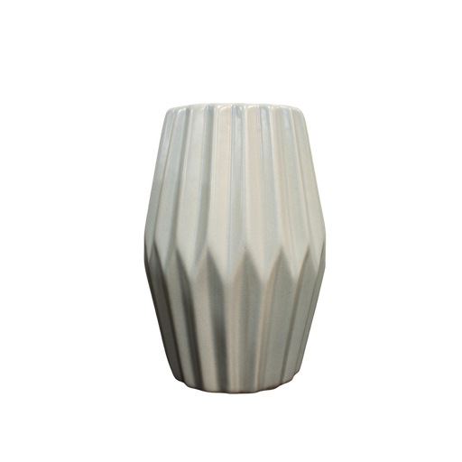 CERAMIC VASE GREY 17HX8D Deventor