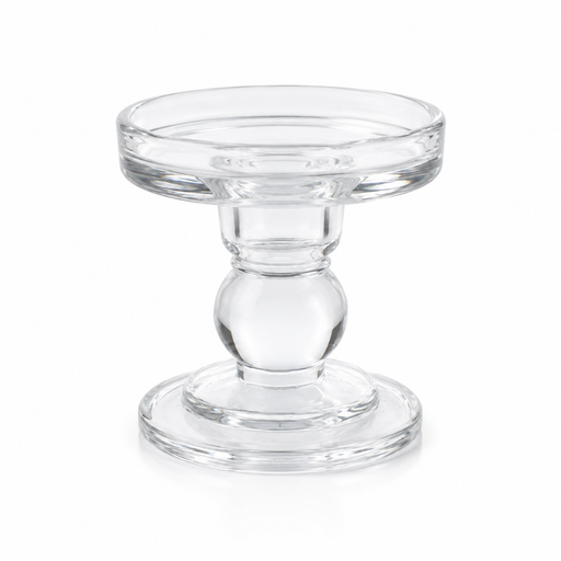 GLASS CANDLE HOLDER 8HX8.5D Deventor