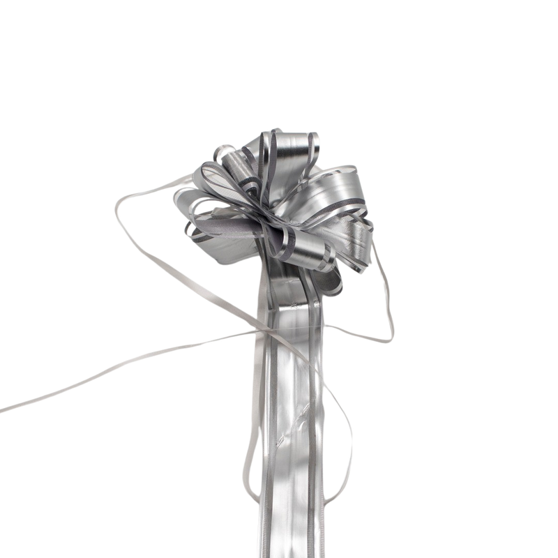 POLY BOW SILVER 10PCS