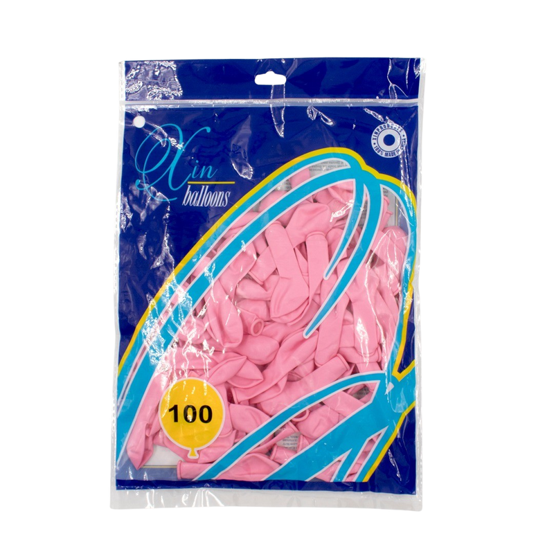 BABY PINK LATEX BALLOON 12CM - 100PCS