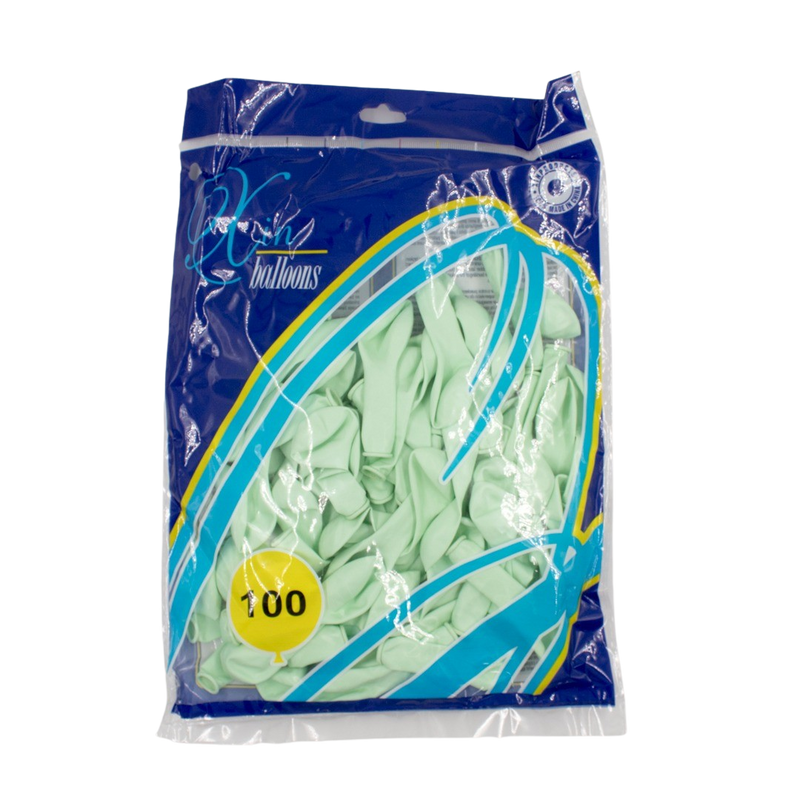 MINT LATEX BALLOON 12CM - 100PCS