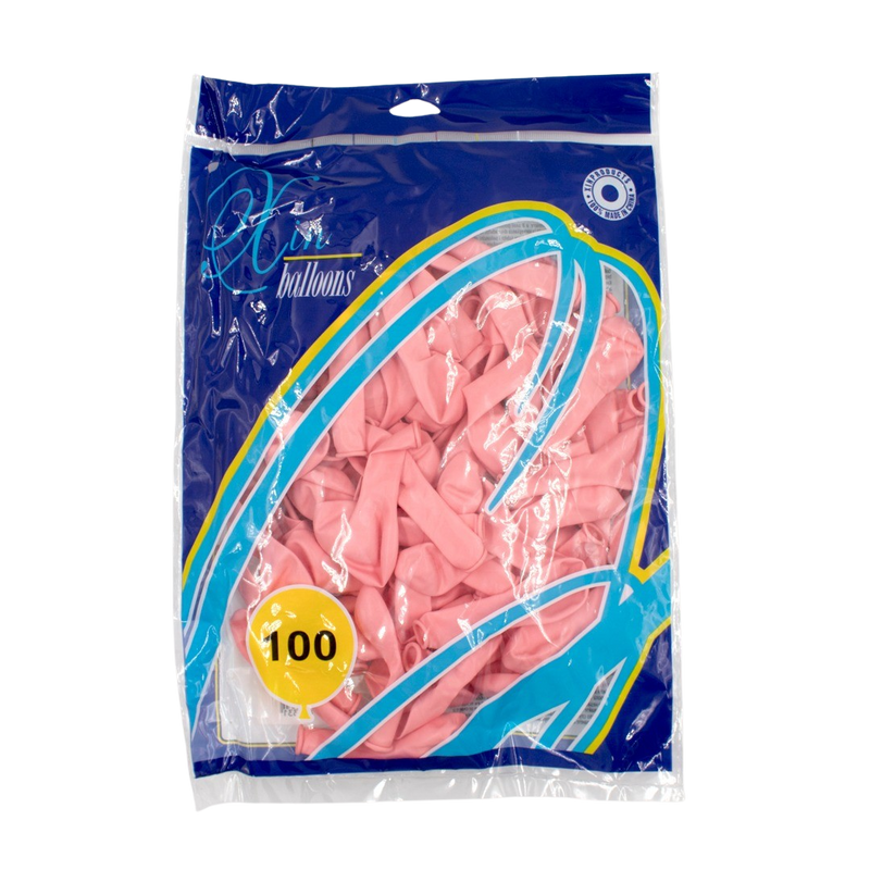 PINK LATEX BALLOON 12CM - 100PCS