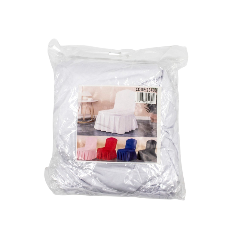 WHITE CHAIR COVER