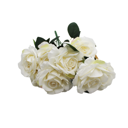 ARTIFICIAL ROSE BUSH WHITE Deventor