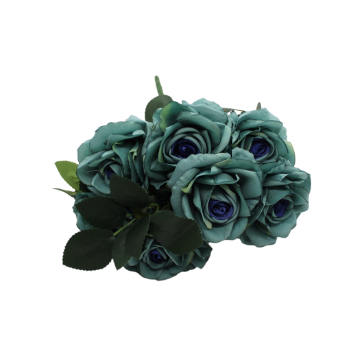 ARTIFICIAL ROSE BUSH BLUE Deventor