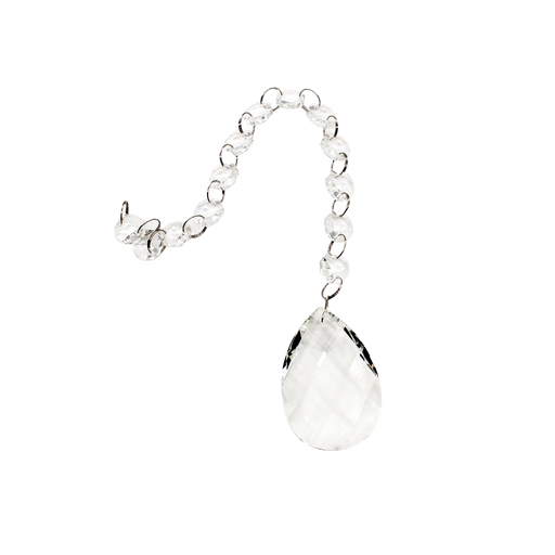 CRYSTAL GARLAND W/PENDANT 25CM Deventor