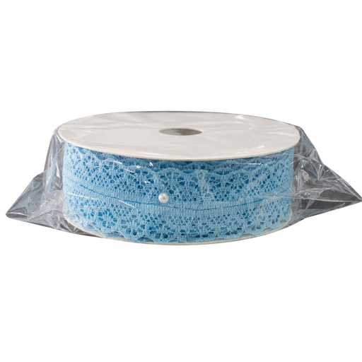 LACE RIBBON 2.8CMX20Y BLUE Deventor