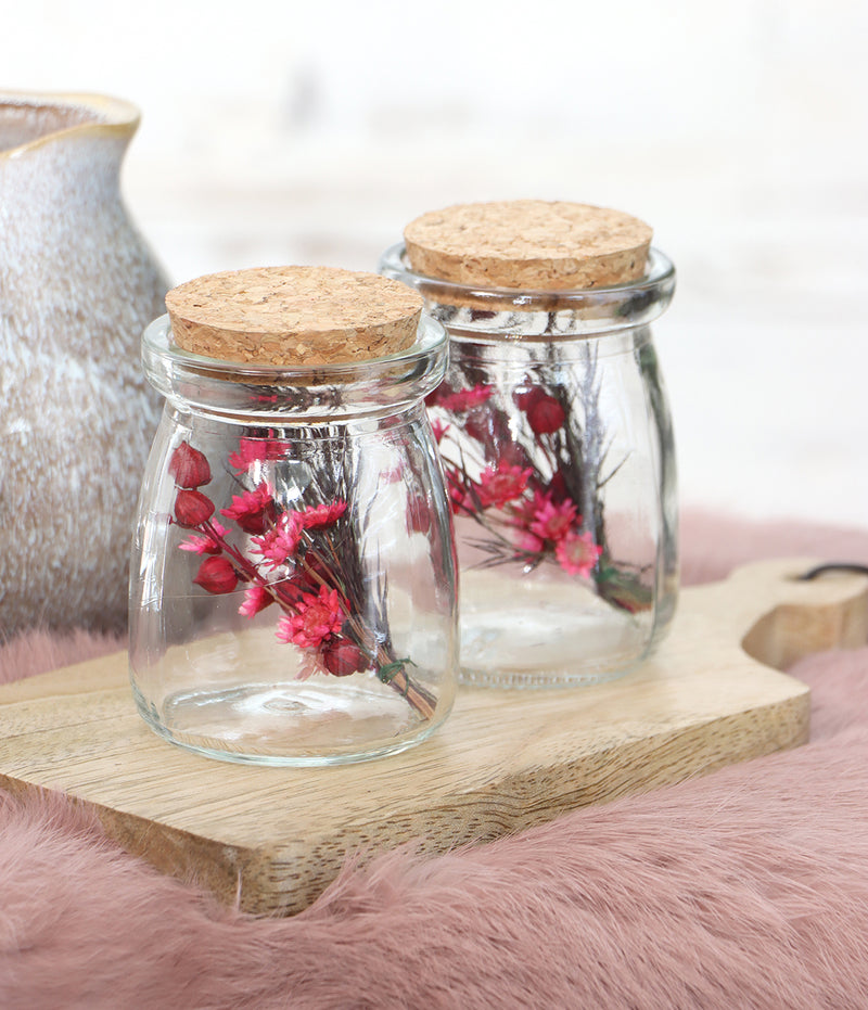 GLASS STORAGE 7.5 X 5.5CM