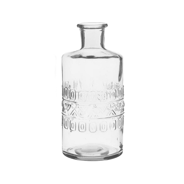 BOTTLE CLEAR MIX 7.5HX14.5CM