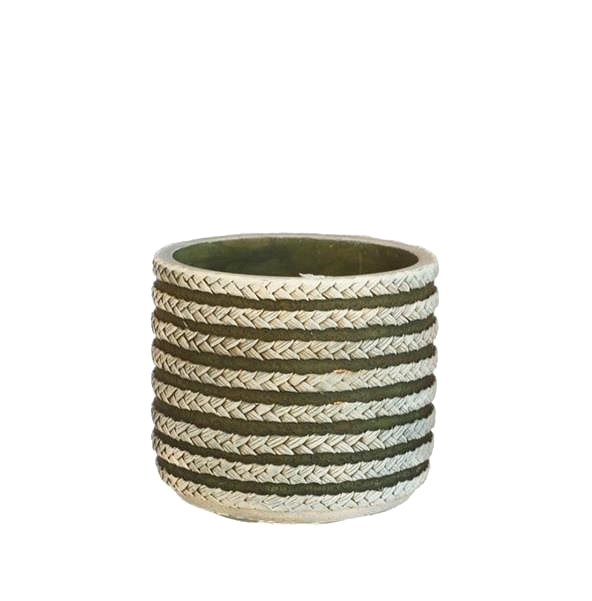 POT RAF 10X8.5HCM OLIVE