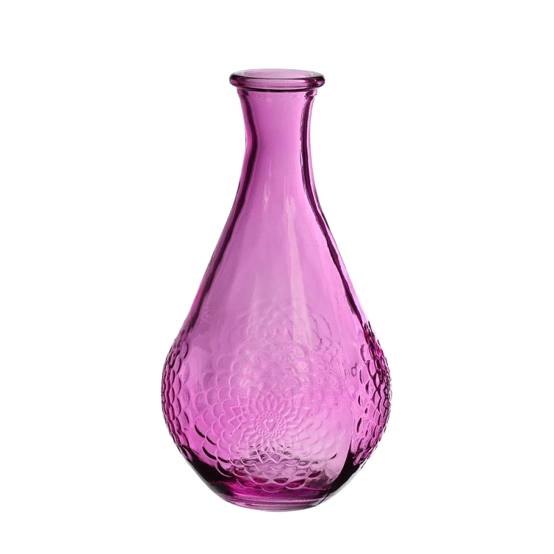 VASE DAHLIA H16X9CM FUCHSIA