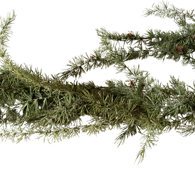 PINE GARLAND W/CONE 178CM