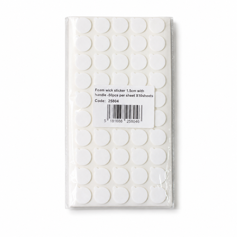 FOAMWICK STICKER 1.5CM W/HANDLE 500PCS Deventor