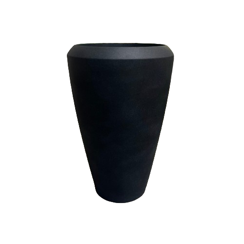POT BLACK 44.7X44.7X70.4CM
