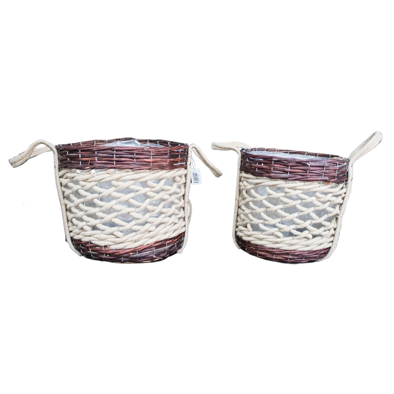 WILLOW BASKET SET OF 2