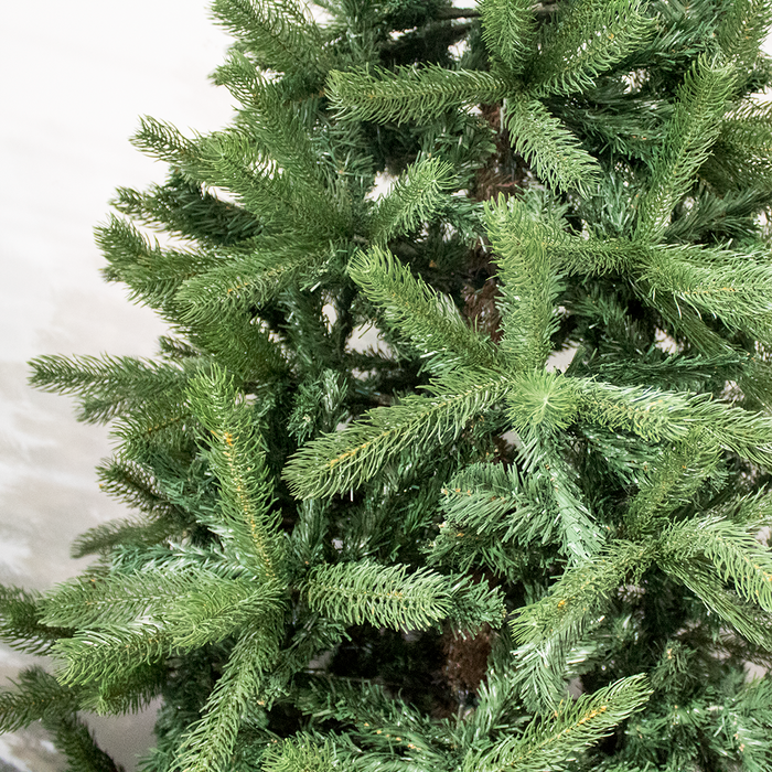 CHRISTMAS TREE HINGED SLIM 210cm